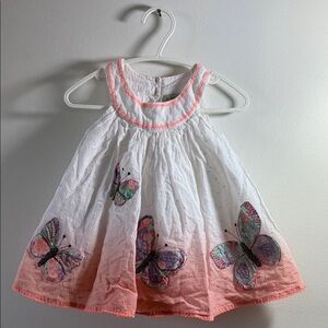 NEXT UK Beautiful Butterfly Dress, 12-18M, PRELOVED